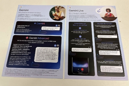 Picture of Flyer Gemini, Gemini Live, DIN A5