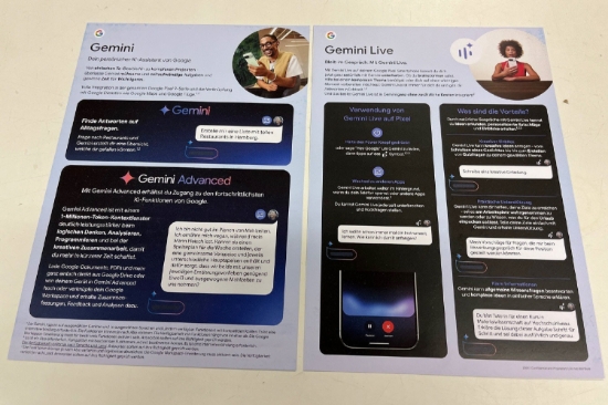 Picture of Flyer Gemini, Gemini Live, DIN A5