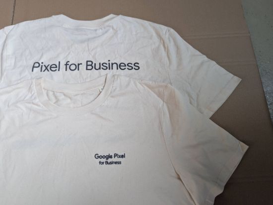 Bild von T-Shirt Pixel for Business, natur-meliert, Gr. XL