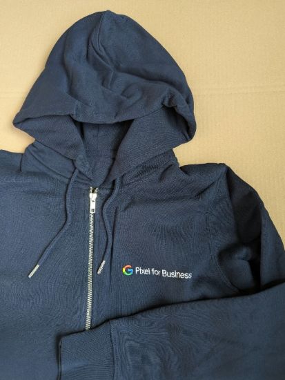 Bild von Google "Pixel for Business" Zipper dunkelblau, Gr. M