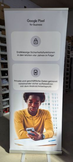Bild von Google Pixel for Business Roll-up "Arbeitsprofil"