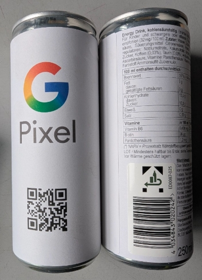 Bild von Energy Drink Google Pixel, 250ml