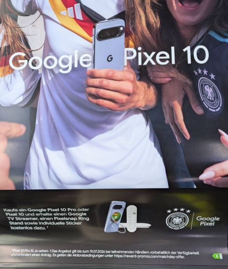 Bild von Poster Google Pixel 10 , Aktionsposter DFB, 2026, A1